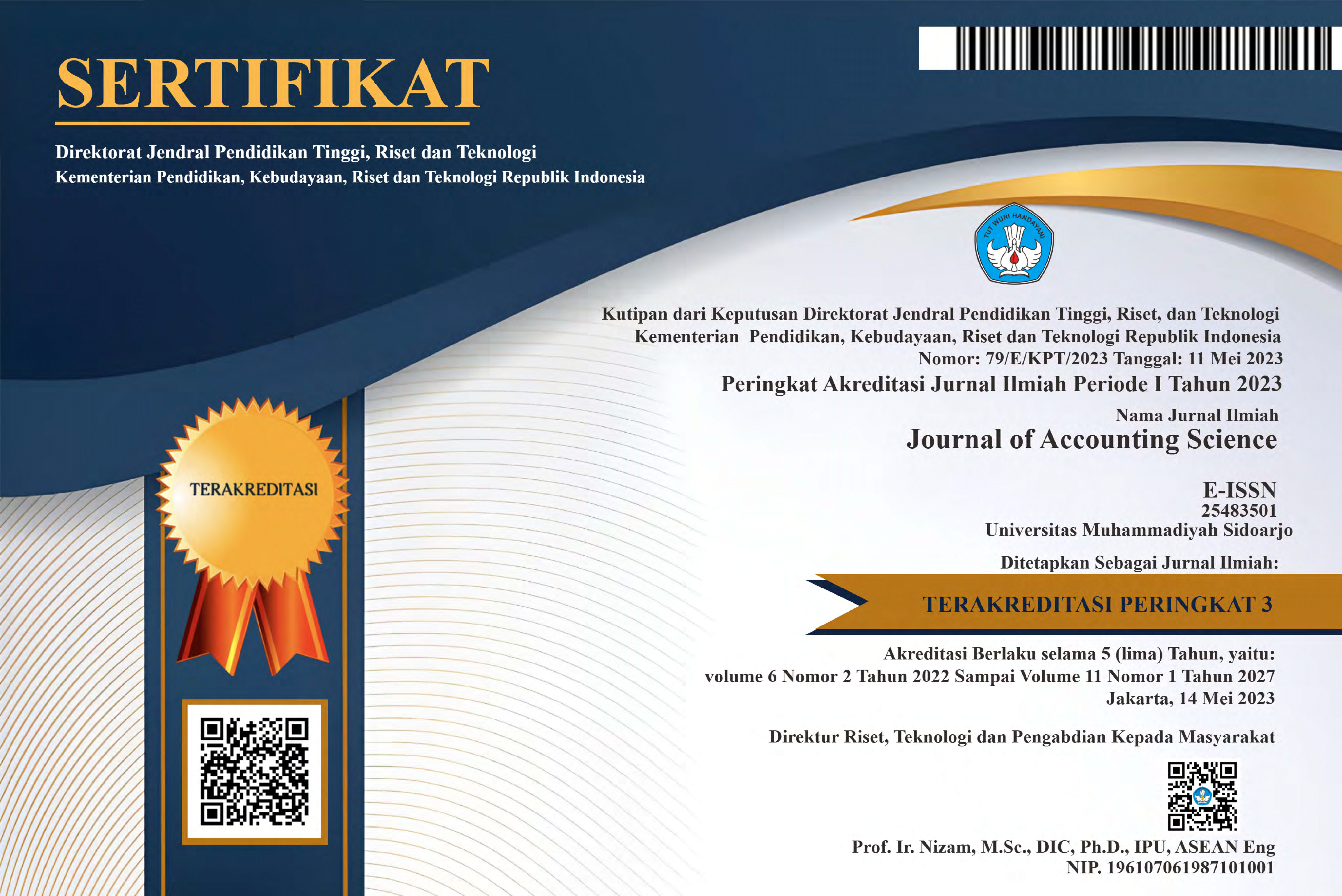 Journal Certificate